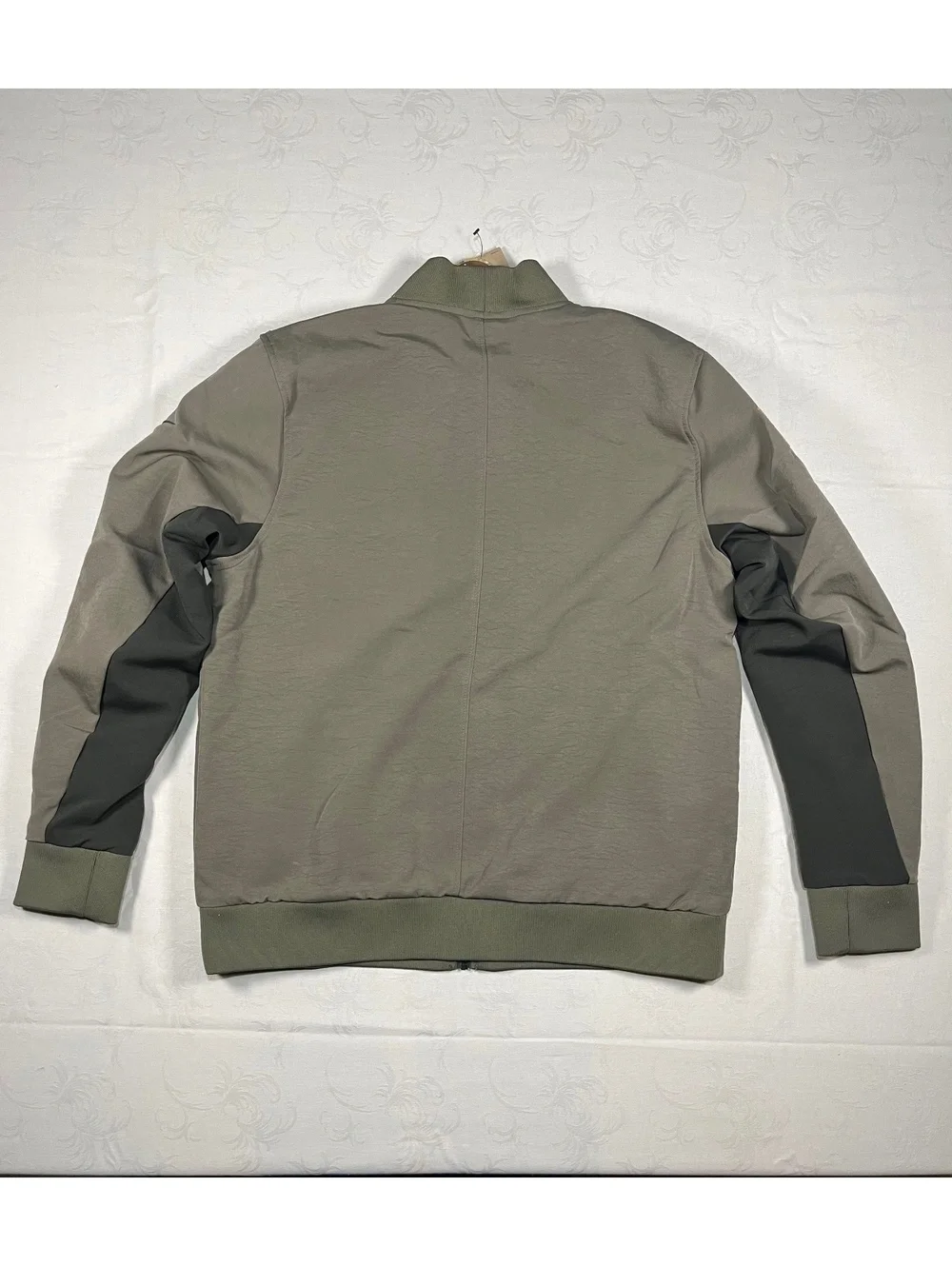 Nike Green Bay Packers Salute to Service Olive Bomber Jacket Fleece Lined Large